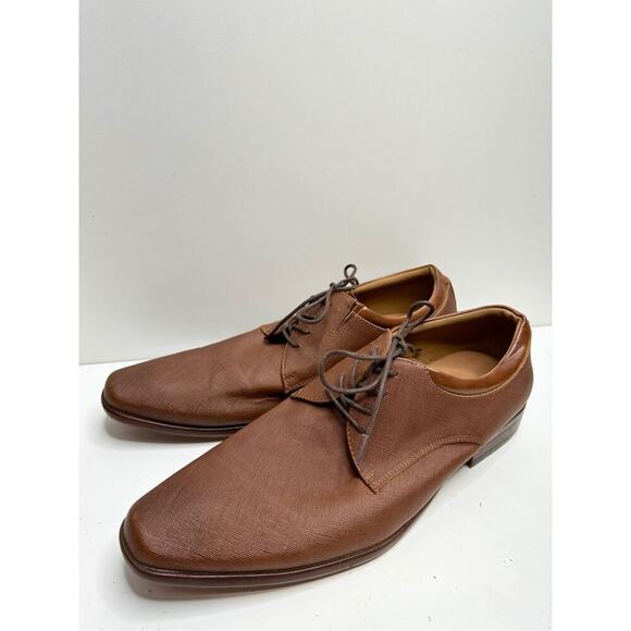 ALDO Derby Mens Size‎ 9.5 Brown Barrie Lace Up Dress Shoes NEW main image 9